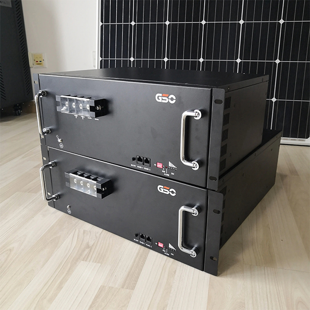 Paquete de 20kw de batería de litio Lifepo4 de 48v 200ah 400ah 500ah para baterías solares del Sistema Solar