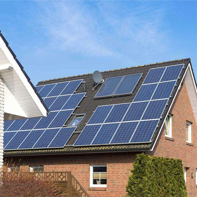 Fuera de la red 5KW Sistemas de energía solar 2KW 3KW Sistema solar fuera de la red con batería de litio