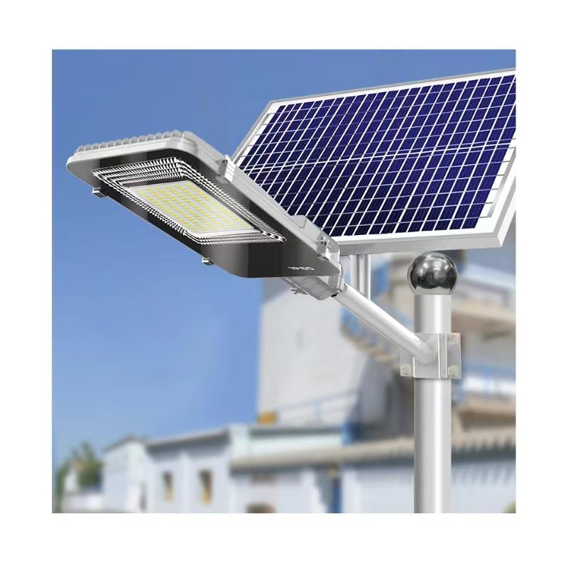 Lámpara Solar de Panel Solar con Control remoto, iluminación impermeable para exteriores, alta potencia, 100W, 300W, 400W, 600W 