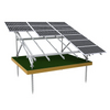 Estructura de soporte Solar fotovoltaica, soporte de montaje Solar, sistema Solar de aluminio, suelo de montaje duradero, venta al por mayor