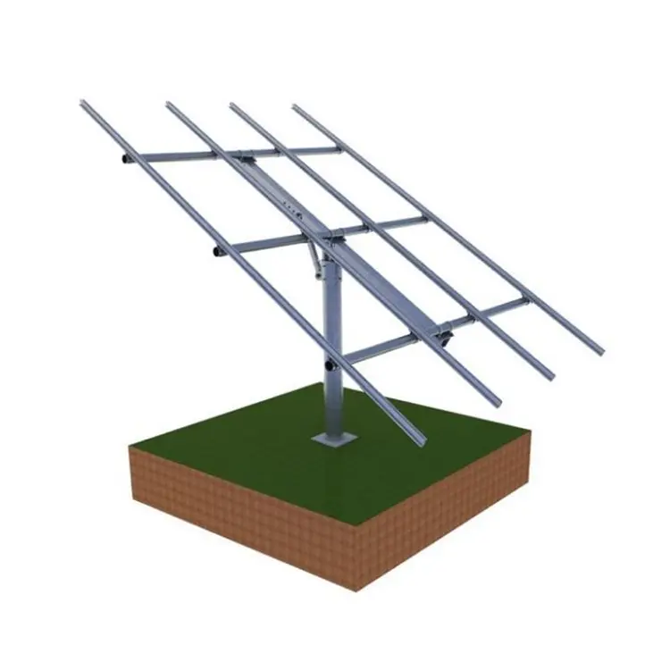 Estructura de soporte Solar fotovoltaica, soporte de montaje Solar, sistema Solar de aluminio, suelo de montaje duradero, venta al por mayor